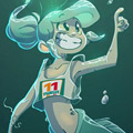 海洋垃圾小美人鱼